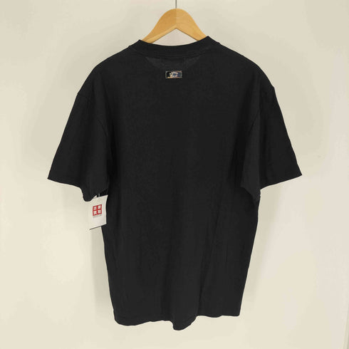 AROUND FLAVA LOVE 刺繍 ロゴプレート クルーネック Tシャツ 韓国 メンズ