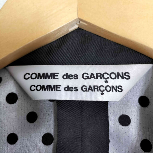 コムデギャルソンコムデギャルソン COMME des GARCONS COMME des GARCONS 裏地ドット エステル 3Bテーラードジャケット レディース JPN:S