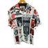 ワコマリア WACKO MARIA 20SS RAGE AGAINST THE MACHINE HAWAIIAN SHIRTS レイジアゲインストザマシーン 開襟 ループカラー 総柄 アロハシャツ メンズ XL