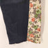 リーバイス Levis 502 リメイクフレアデニムパンツ インディゴ 異素材 再構築 ドッキング メンズ W31L33