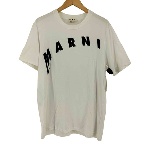 マルニ MARNI LOGO T-SHIRTS / シーズナルロゴTシャツ メンズ EUR:48