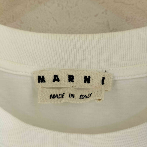 マルニ MARNI LOGO T-SHIRTS / シーズナルロゴTシャツ メンズ EUR:48