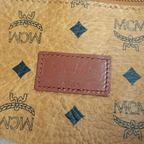 エムシーエム MCM ヴィセトス モノグラム レザー トートバッグ レディース