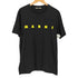 マルニ MARNI MADE IN TURKEY オーガニックジャージー ロゴプリントTシャツ メンズ EUR:48