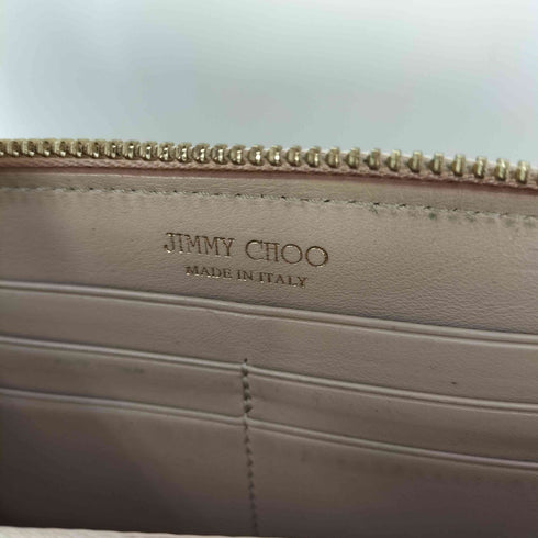 ジミーチュウ JIMMY CHOO イタリア製 スター 星 スタッズ 長財布 ウォレット レディース