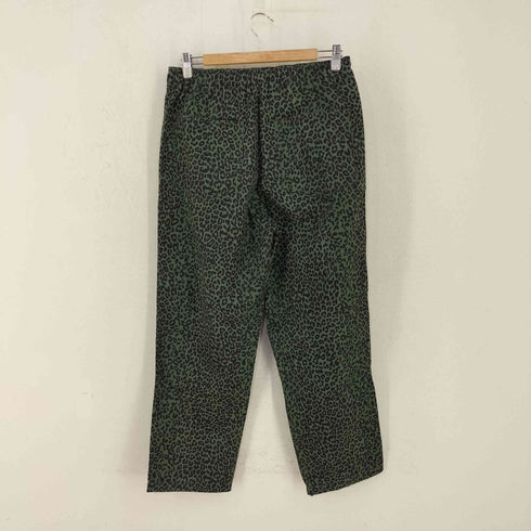 フリークスストア FREAKS STORE レオパード柄 コットンポリ 1タックイージーパンツ メンズ JPN:M
