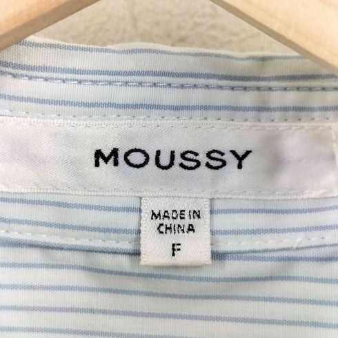 マウジー moussy ARM SLIT OVER シャツ レディース FREE