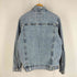 ザラ ZARA デニムトラッカージャケット ウォッシュド加工 ダメージ メンズ import:L
