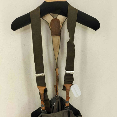 ユーロミリタリー Euro military 東ドイツ軍 NVA タンカースパンツ コンバットパンツ Extra Stark ベルト付き メンズ m82