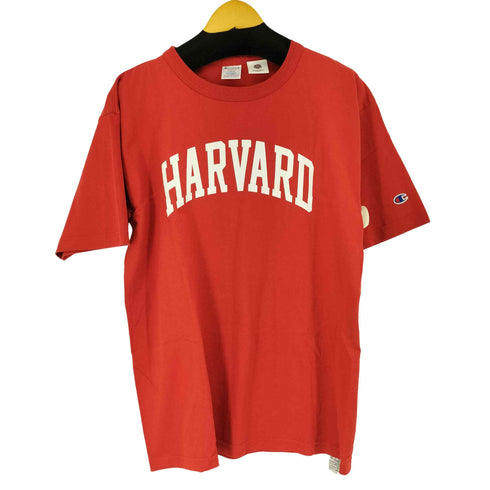 チャンピオン Champion T1011 USA製 カレッジプリント クルーネックTシャツ メンズ JPN:L