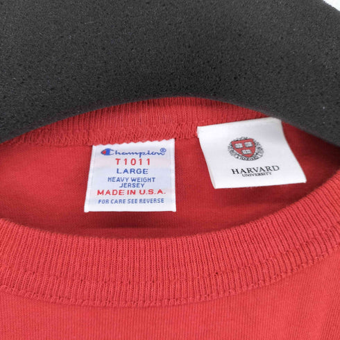 チャンピオン Champion T1011 USA製 カレッジプリント クルーネックTシャツ メンズ JPN:L