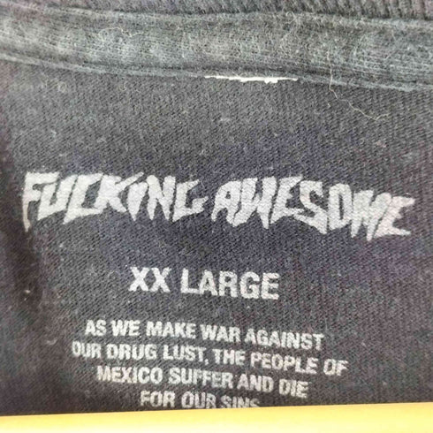 ファッキンオーサム FUCKING AWESOME S/S TEE ロゴプリント ビッグサイズ メンズ JPN:XXL