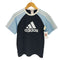 アディダス adidas 00S CLIMALITE パフォーマンスロゴ 3ストライプライン ラグラン S/S Tシャツ Y2K レディース