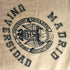 MADRID UNIVERSIDAD マドリード大学 プリント Tシャツ メンズ import:S