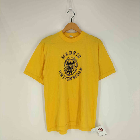 MADRID UNIVERSIDAD マドリード大学 プリント Tシャツ メンズ import:S