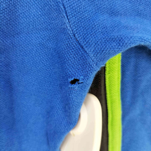 ポロスポーツラルフローレン POLO SPORT RALPH LAUREN アーム ロゴプリント ハーフジップTシャツ ロンT メンズ import:XL