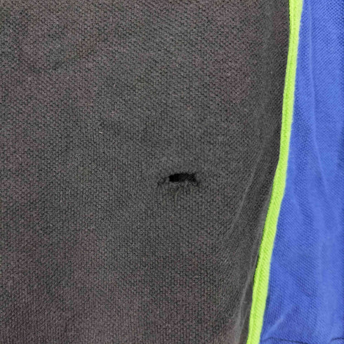 ポロスポーツラルフローレン POLO SPORT RALPH LAUREN アーム ロゴプリント ハーフジップTシャツ ロンT メンズ import:XL