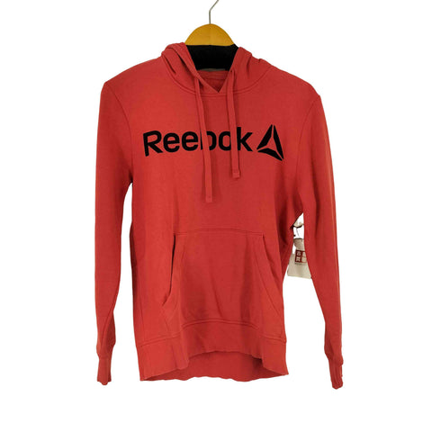 リーボック Reebok ロゴプリントプルオーバーパーカー メンズ JPN:M