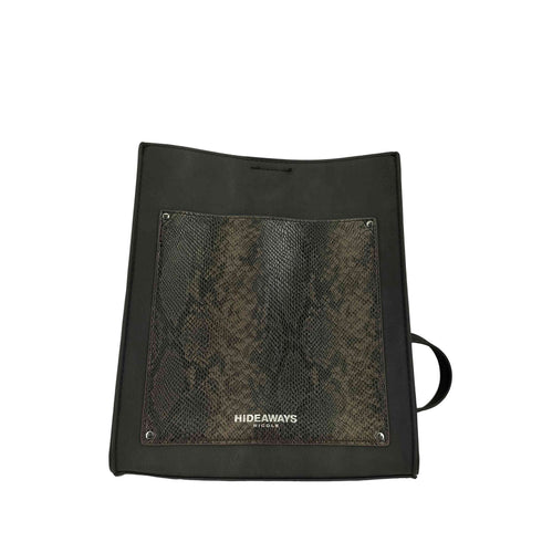 ハイダウェイニコル HIDEAWAYS NICOLE スクエアショルダーBAG メンズ