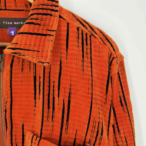 カクタスプラントフリーマーケット Cactus Plant Flea Market CPFM Orange Crush Zip Jacket スマイルパッチ ジップアップ ブルゾン メンズ 1