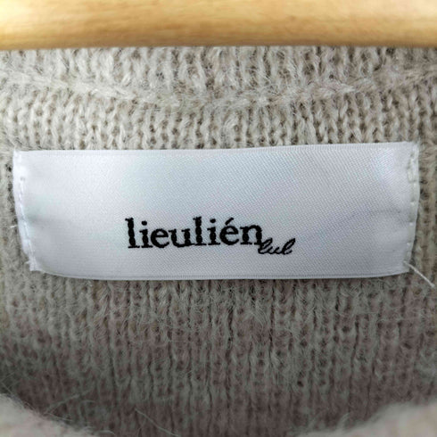 lieulien×nap オフショル ライク ロング ニット ワンピース ベージュ レディース JPN:M
