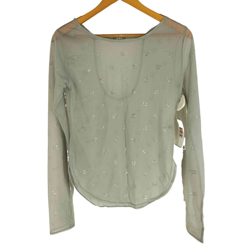 SORIN U-NECK TOP シアーラメカットソー レディース
