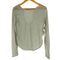 SORIN U-NECK TOP シアーラメカットソー レディース