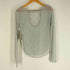 SORIN U-NECK TOP シアーラメカットソー レディース