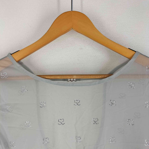 SORIN U-NECK TOP シアーラメカットソー レディース