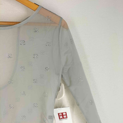 SORIN U-NECK TOP シアーラメカットソー レディース