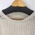 ドゥドゥ DouDou ショート丈メッシュプルオーバー オフホワイト レディース FREE