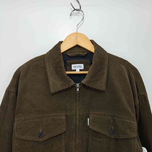バンクスジャーナル BANKS JOURNAL ジップアップ コーデュロイジャケット メンズ import:L