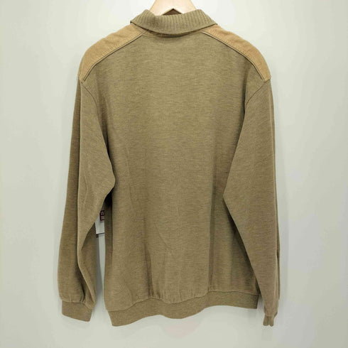 コード切替 パイル地 プルオーバーシャツ メンズ import:XL
