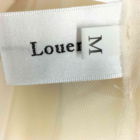 ルエレ Louere チュールボリュームスリーブシアーシャツ レディース JPN:M