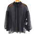 ルエレ Louere チュールボリュームスリーブシアーシャツ レディース JPN:M