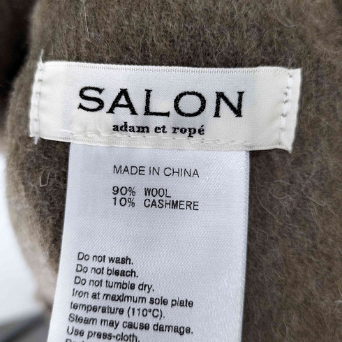 サロンアダムエロペ SALON adam et rope カシミヤ混大判ストール レディース FREE