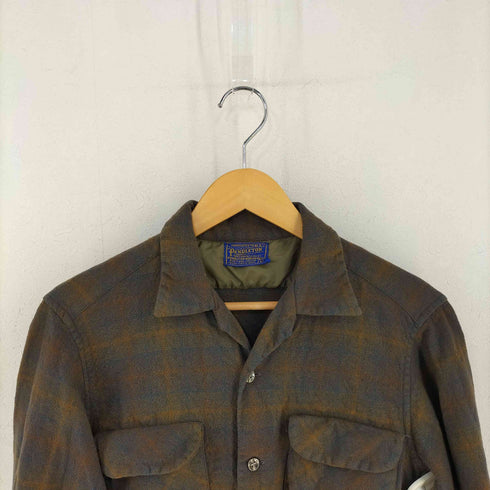 ペンドルトン PENDLETON チェック オープンカラー ネルシャツ ボードシャツ メンズ import:M
