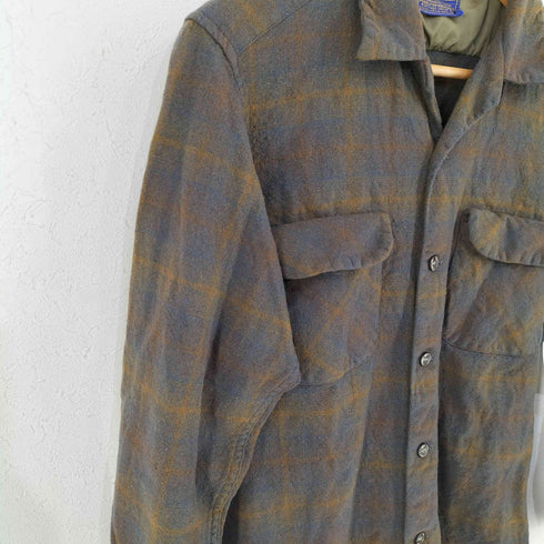 ペンドルトン PENDLETON チェック オープンカラー ネルシャツ ボードシャツ メンズ import:M