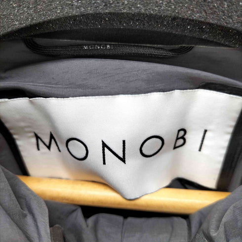 MONOBI SKIN NYLON LIGHT DEFENSE JACKE フーデットライトダウンジャケット メンズ JPN:XS