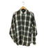 エディーバウアー Eddie Bauer 黒タグ後期 BAINBRIDGE FLANNNEL コットンネルシャツ メンズ import:L