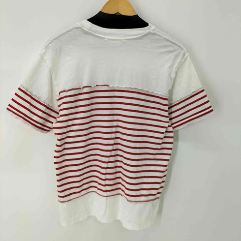 ガンリュウ GANRYU inside outデザインボーダーS/S TEE メンズ JPN:S
