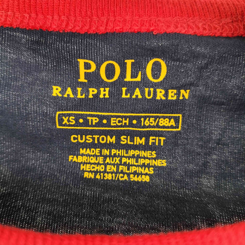 ポロラルフローレン POLO RALPH LAUREN フロントプリント S/S Tシャツ レディース import:XS