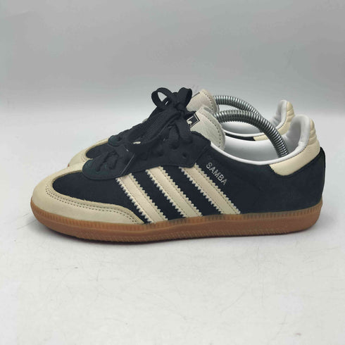 アディダスオリジナルス adidas Originals SAMBA OG W サンバ オージー ダークブラック ワンダーホワイト レディース JPN:22.5