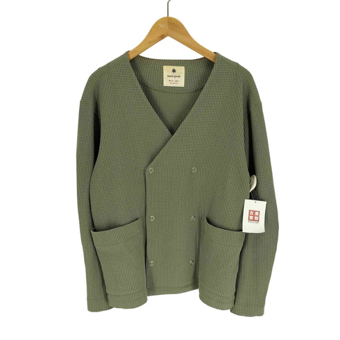 スノーピーク Snow Peak 20SS Dry Waffle Cardigan ドライ ワッフル カーディガン メンズ JPN:M