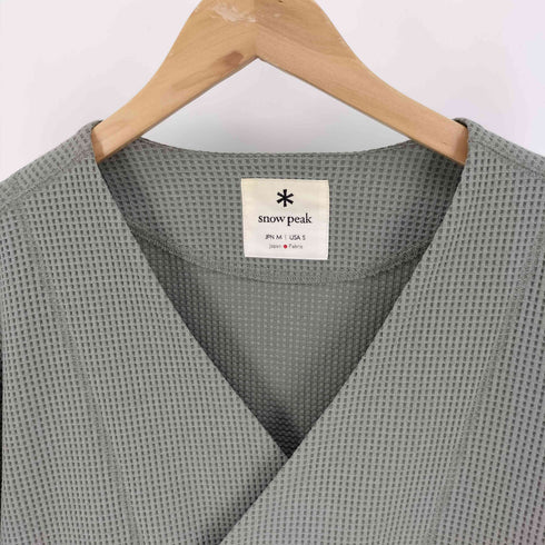 スノーピーク Snow Peak 20SS Dry Waffle Cardigan ドライ ワッフル カーディガン メンズ JPN:M