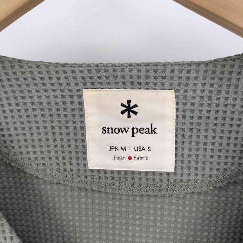 スノーピーク Snow Peak 20SS Dry Waffle Cardigan ドライ ワッフル カーディガン メンズ JPN:M