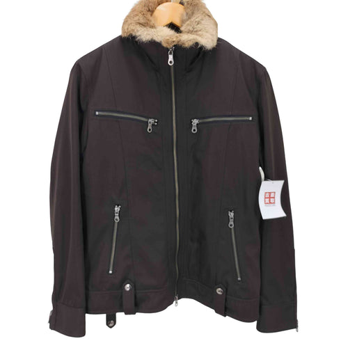 キャサリンハムネットロンドン KATHARINE HAMNETT LONDON キルティングライナー付きフルジップジャケット メンズ M
