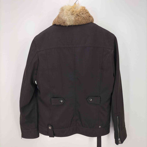 キャサリンハムネットロンドン KATHARINE HAMNETT LONDON キルティングライナー付きフルジップジャケット メンズ M