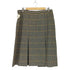KERRY HOPE MADE IN ENGLAND チェック柄 ウールスカート レディース 90