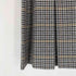 KERRY HOPE MADE IN ENGLAND チェック柄 ウールスカート レディース 90